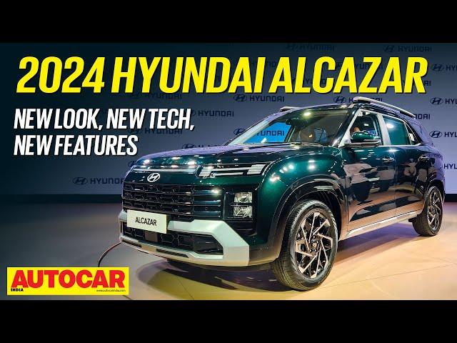 2024 Hyundai Alcazar facelift - Price, design, features | Walkaround | Autocar India