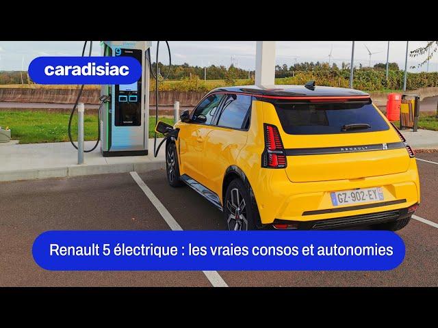 Renault 5 électrique : les vraies consommations et autonomies sur route, autoroute et en ville