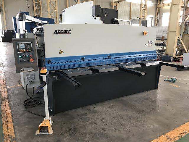 ACCURL Hydraulic CNC Shearing Machine for Metal Shear Cutting Machine for Sale MS7-4x2500mm