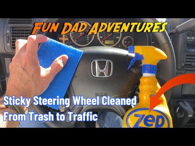 How to Clean a Sticky Steering Wheel INSTEAD of Replacing It!