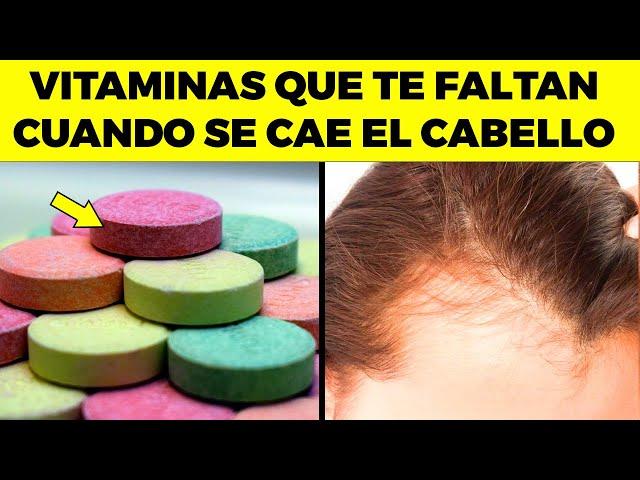 7 VITAMINAS OBLIGATORIAS cuando APARECE LA PÉRDIDA DE CABELLO