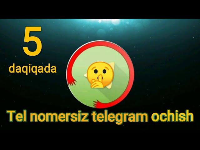 Nomersiz telegram ochish // sirli telegram