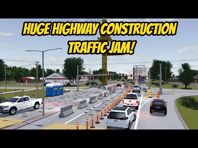 Greenville, Wisc Roblox l Highway Construction Traffic SPECIAL Roleplay