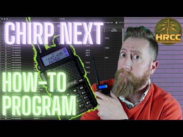 CHIRP *NEXT* New Program for Baofeng Ham Radio (GMRS, FRS, MURS)