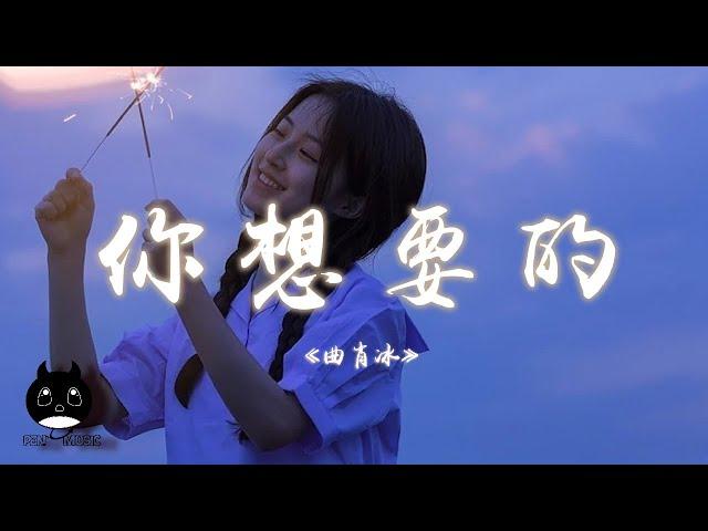 曲肖冰 - 你想要的『我要你看著我們在酒店的合照，我要你親眼看著他摟住我的腰。』【動態歌詞 | Pinyin Lyrics】【PENGUIN MUSIC】