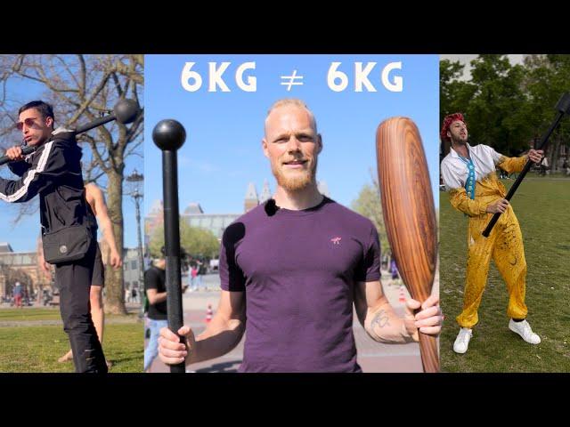 Deceptive Weight of Maces and Clubs | Steel Mace | Clubbell | Mudgar | Gada