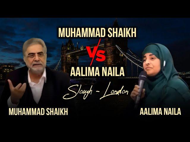 Debate Muhammad Shaikh b/w Alima Naila Slough London Speakers Corner | Hyde Park