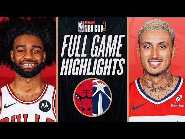 BULLS at WIZARDS | EMIRATES NBA CUP  | FULL GAME HIGHLIGHTS | November 26, 2024