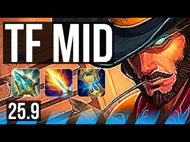 TWISTED FATE vs ZED (MID) | 34k DMG, 7/4/19 | KR Diamond | 25.9