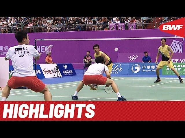 YONEX Chinese Taipei Open 2019 | Finals MD Highlights | BWF 2019