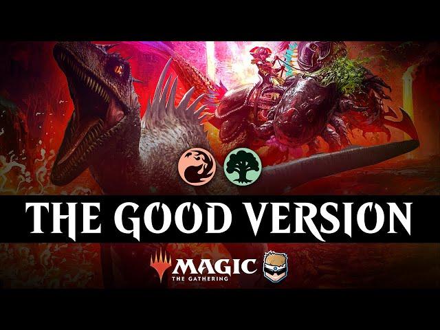 The dinosaur deck that wins ranked games | Standard [MTG Arena]