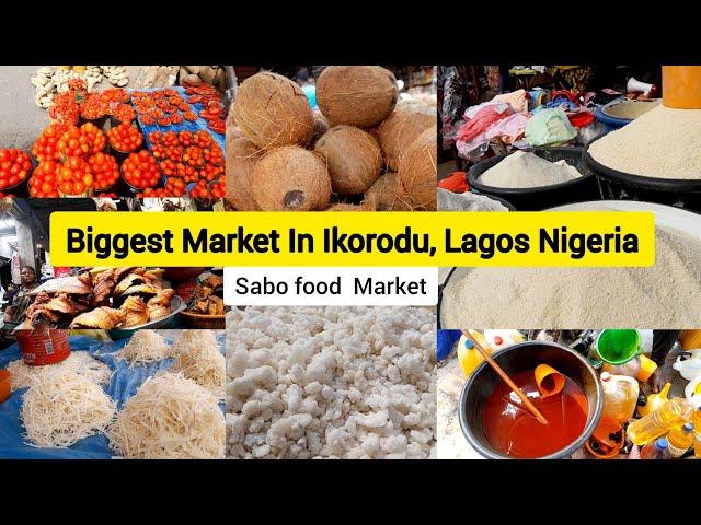 Current Price Of Foodstuffs In the biggest Market  In Ikorodu,  Lagos Nigeria | dollars price