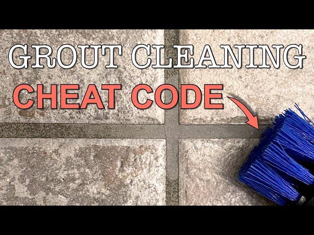 The Easiest Way To Clean Tile Grout!