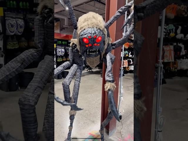 Creepy Spider attack at Spirit Halloween #shorts