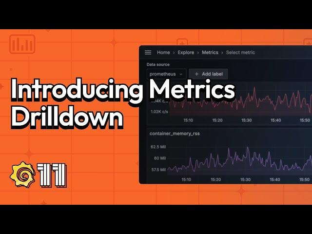 Demo: Explore Metrics — Browse Prometheus-compatible Metrics Without Queries in Grafana 11 | Grafana