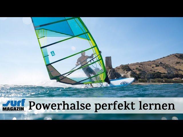 Windsurfen lernen: So gelingt die Powerhalse 