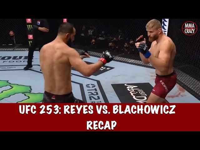UFC 253: Dominick Reyes vs. Jan Blachowicz Recap