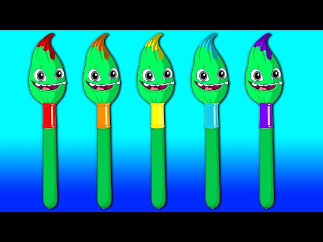 Learn the colors with your magic friend Groovy The Martian | Educational cartoon show for children