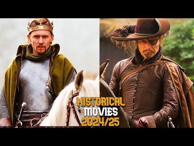 Top 10 Upcoming Historical Movies 2024/2025