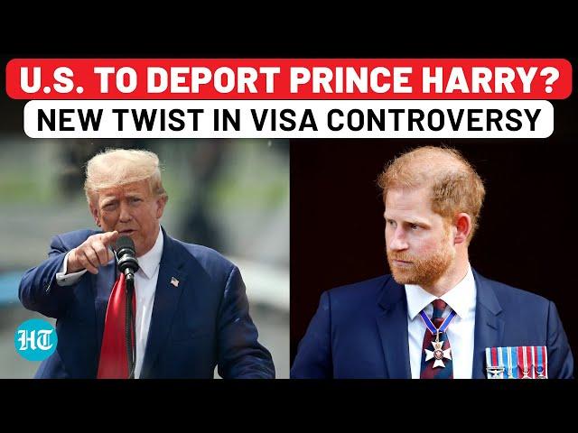 Trump To Deport Prince Harry? New Twist In Drugs Controversy On US Visa Application | Meghan Markle