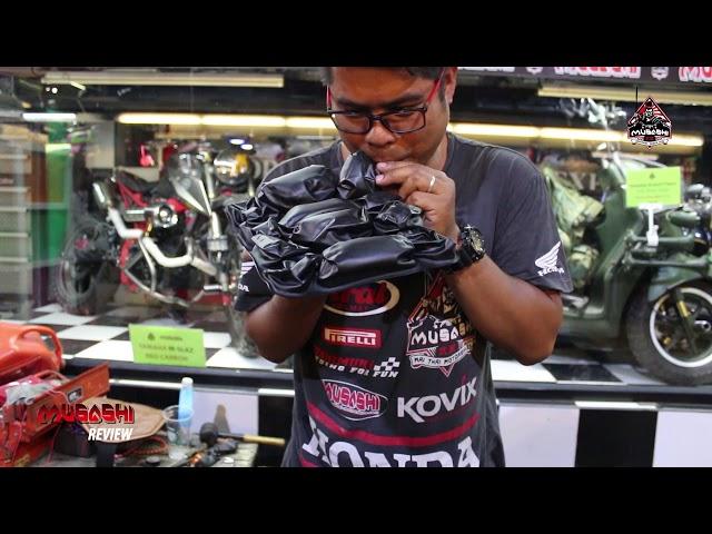 How to setup Air seat to Honda Rebel by Musashi bikes