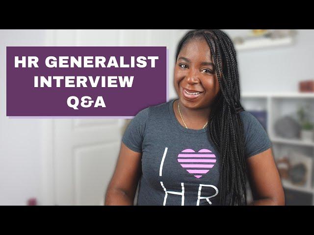 Discover the Secrets to Ace HR Generalist Interviews!