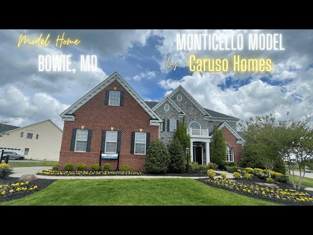 Maryland Model Home Tour | Monticello Model by Caruso Homes | Bowie, MD