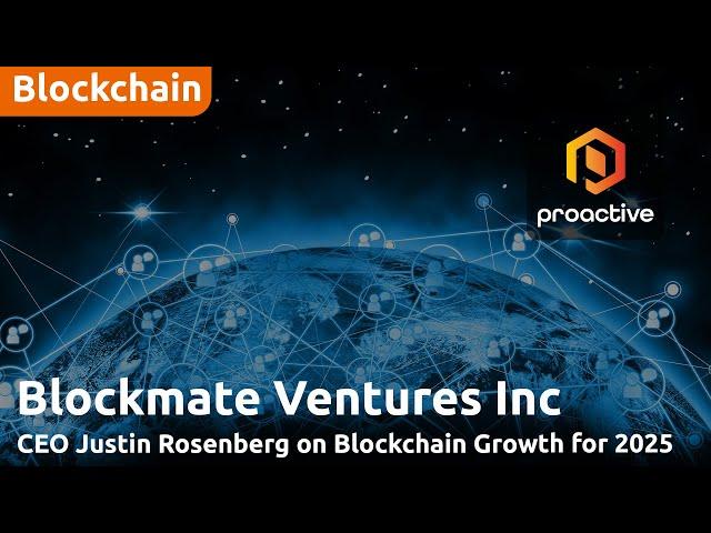 Blockmate Ventures closes $1.4 million investment, led by visionary investor Tony Guoga