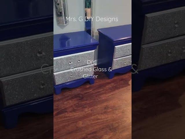 DIY Glam Crushed Glass & Glitter 2022