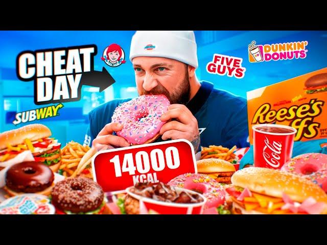 CHEAT DAY V USA  | 14.000 KCAL!