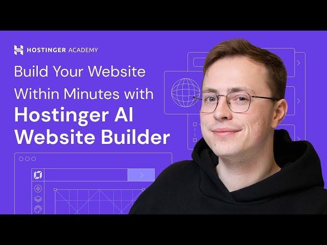 Hostinger AI Website Builder: Build Your Website Within MINUTES!