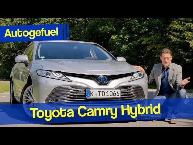 Can the Toyota Camry also be successful in Europe? Hybrid REVIEW!  Autogefuel