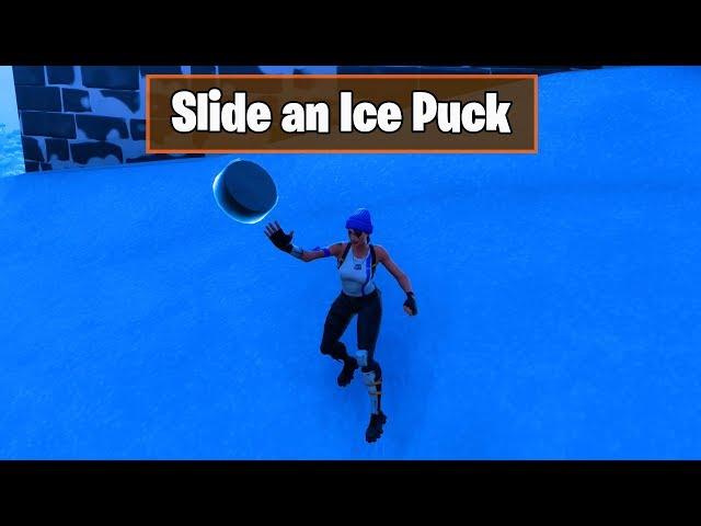 "Slide an Ice Puck over 150m in a single throw" Season 7 Week 6 Challenge Guide