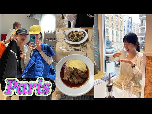 Paris Vlog(Ep.2)ㅣ파리여행ㅣ마레지구쇼핑ㅣ메르시ㅣ스투시ㅣ슈프림ㅣOfr.parisㅣ노트르담대성당ㅣ젤라또