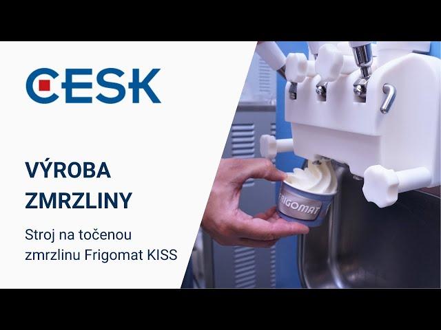 Stroj na točenou zmrzlinu  Frigomat Kiss Power Vertical Mixer od CESK