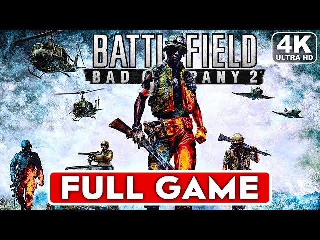 BATTLEFIELD BAD COMPANY 2 Gameplay Walkthrough Part 1 FULL GAME [4K 60FPS PC ULTRA] - No Commentary