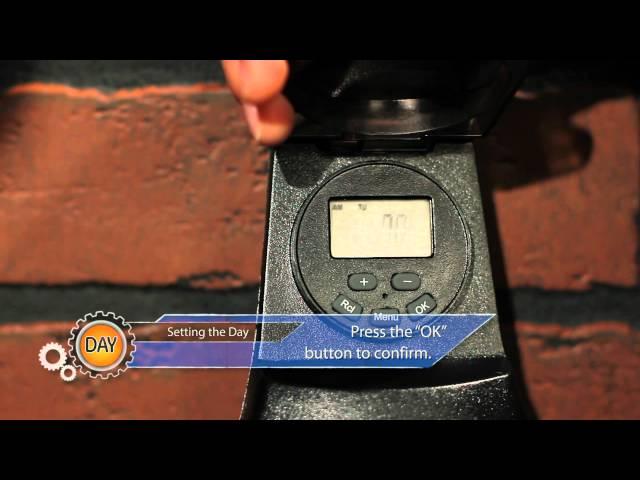 GE 15142 Outdoor Digital Timer - Setting Current Date and Time - (part 1 of 6)