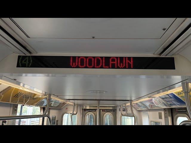 IRT Lexington Av Express: R142 (4) Train [New Lots Av to Woodlawn #AMRush]