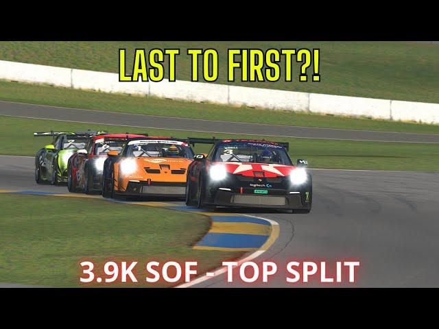 iRacing Full Onboard Race - Porsche Cup at Road Atlanta - 3.9k SOF (LAST TO FIRST)