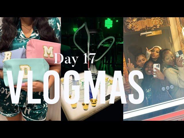 VLOGMAS Day 17 | Baddiemas: Christmas Party, Cru