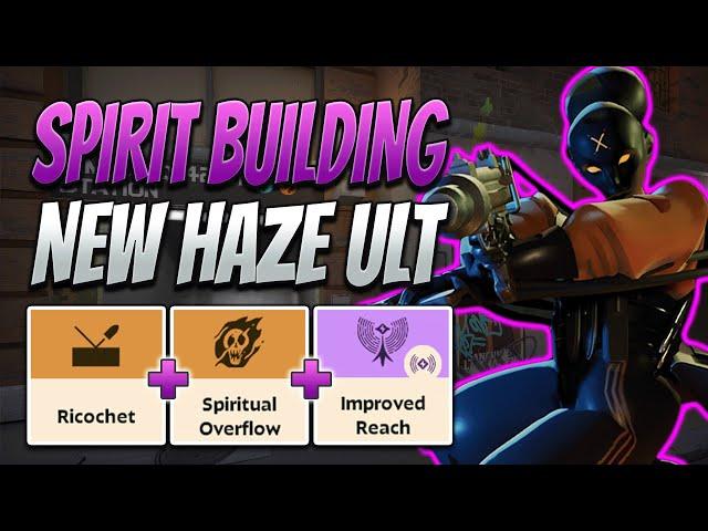 SPIRIT BUILD HAZE WITH HER NEW ULT REWORK! | Deadlock