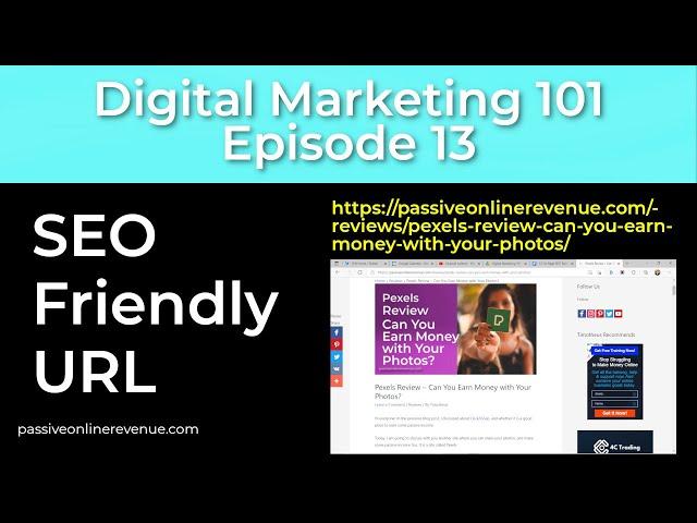 On Page SEO - SEO Friendly URL | Episode 13 | Digital Marketing 101