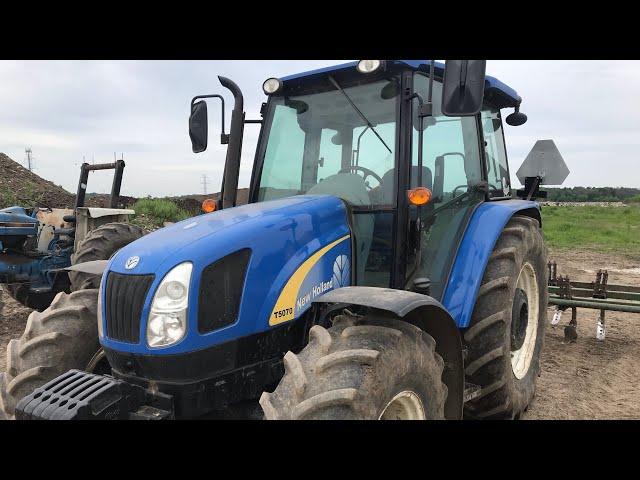 New Holland T5070 Cab Layout And Operation