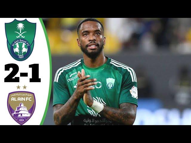 Al ahli vs Al Ain 2-1 All Goal Highlight AFC Champions League 2024