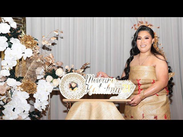  Beautiful 21st Birthday Celebration ️  Meleane Katalina Falefo’ou