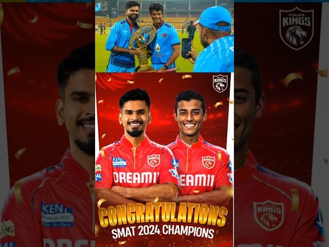 Syed mushtaq ali trophy 2024 Champion Mumbai |Shreyas Iyer and Suryansh shedge hero|#final #2024