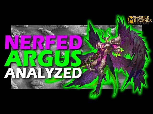 ARGUS NERFED! AGAIN! || MOBILE LEGENDS ADVANCED SERVER ADJUSTMENT REVIEW AND TESTS