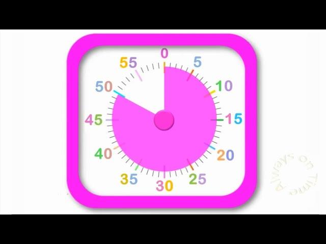 50-minute visual timer