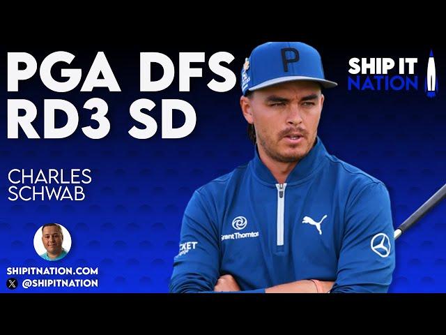 PGA Round 3 Showdown | May 24, 2025 | DraftKings DFS Picks, Plays and Process