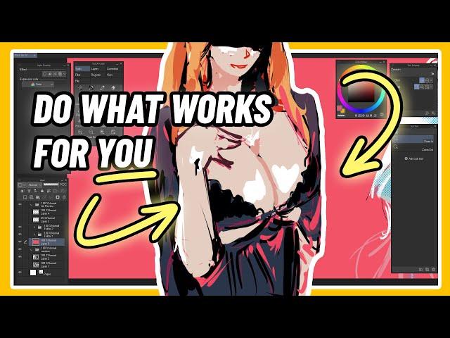 Do What Works For You【Real-time】Art Process